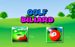 Golf and Billiards for Kids Online Game