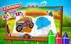 Learning and Coloring For Kids: Educational Games Online